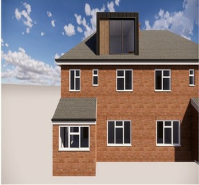 hiped architect drawing