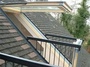 Velux window balcony window